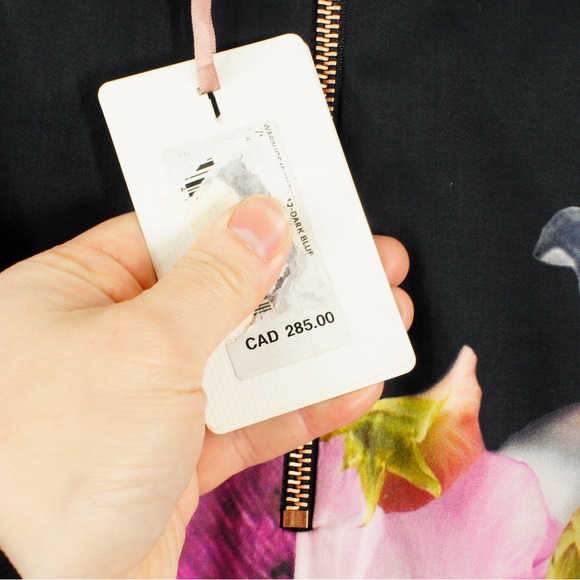 NWT Ted Baker Karyce Focus Bouquet Floral Flower Print Pencil Skirt $298 - Picture 3 of 5